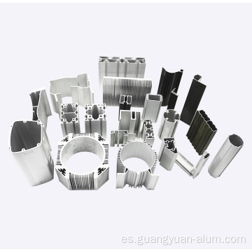 Perfiles de aluminio industrial de personalización